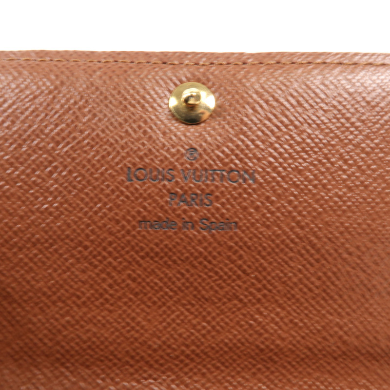 LOUIS VUITTON Monogram Anais金扣錢包-7