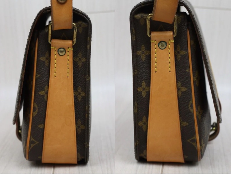 「JL精品代購」9新 LV 老花馬鞍包 gm-3