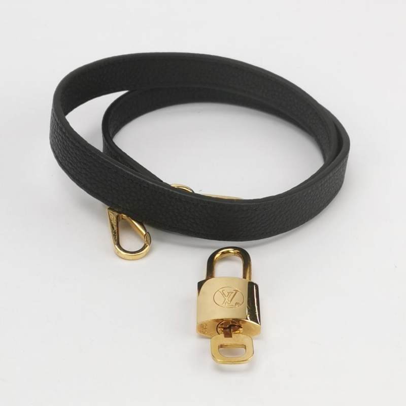 Louis Vuitton (LV) City Steamer 中號 牛皮 純色 金屬 鎖扣 鉑金包 單肩包-8