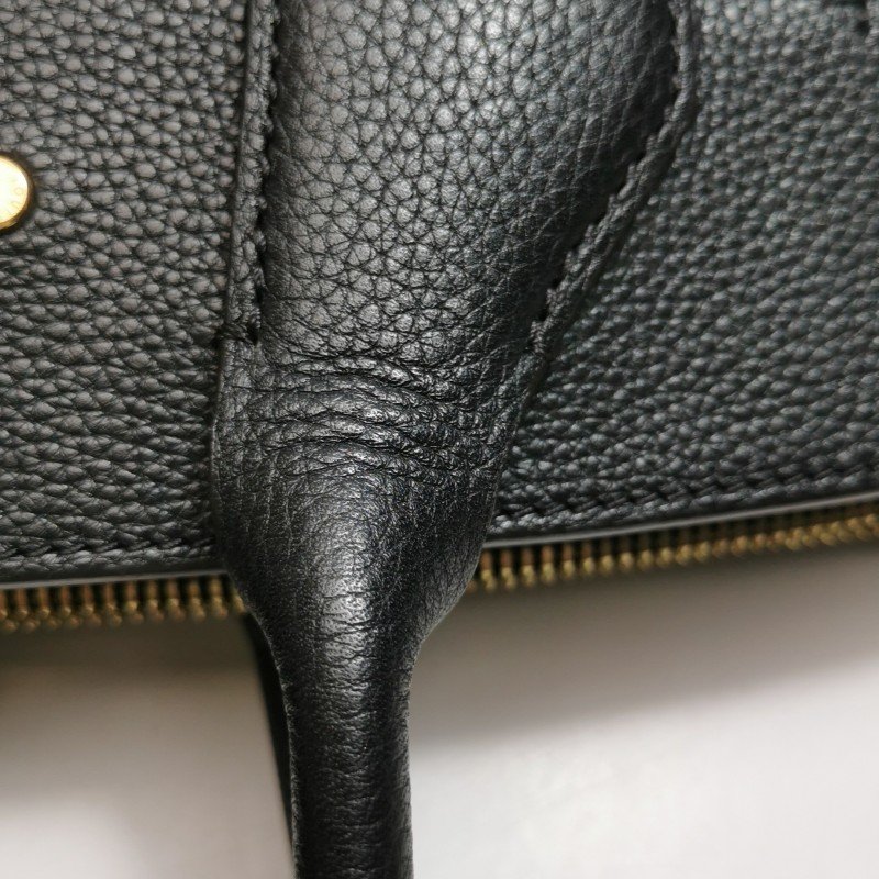 Louis Vuitton (LV) City Steamer 中號 牛皮 純色 金屬 鎖扣 鉑金包 單肩包-19