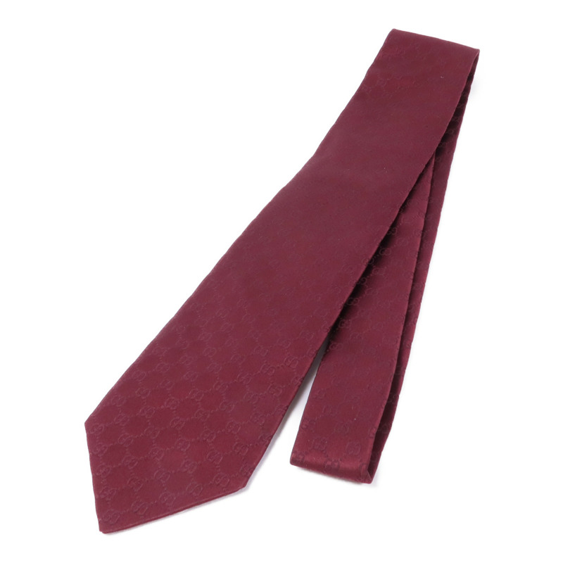 GUCCI 絲質Tie領帶-0