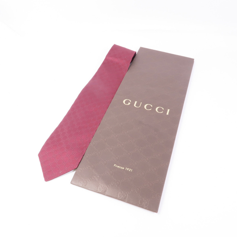 GUCCI 絲質Tie領帶-9