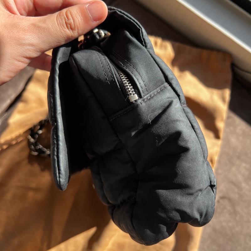 Chanel Vintage 中古尼龍冰格包-1