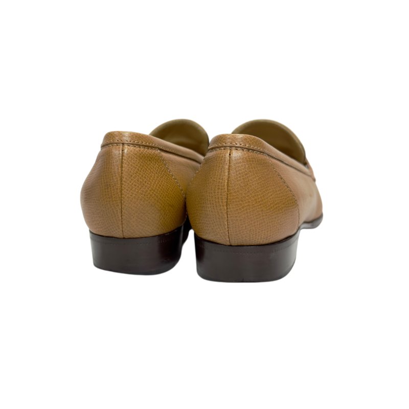 HERMES kelly扣 樂福鞋-6