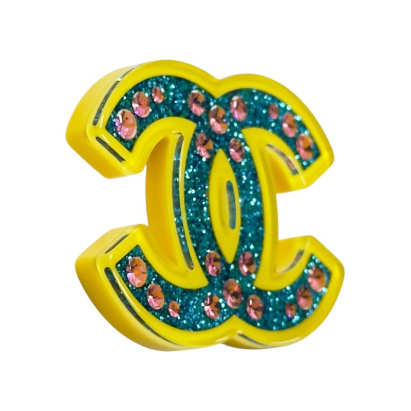 CHANEL CC 閃爍 胸針-2