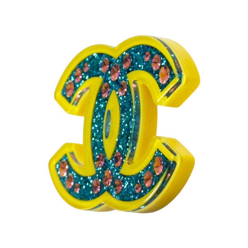 CHANEL CC 閃爍 胸針-3