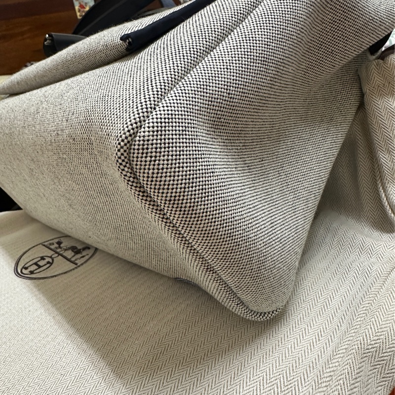 Hermes 愛馬仕 Herbag 31 (訂製款)深藍色銀扣 不含絲巾-3