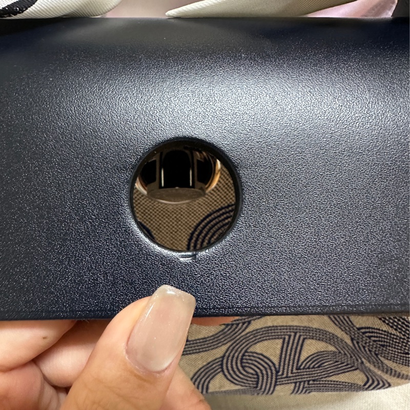 Hermes 愛馬仕 Herbag 31 (訂製款)深藍色銀扣 不含絲巾-7