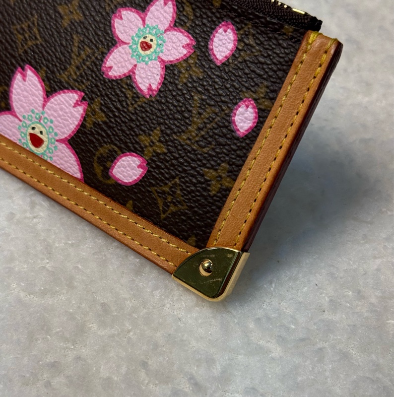 （稀有釋出⚡️）Lv村上隆聯名樱花卡包/鑰匙零錢包-3