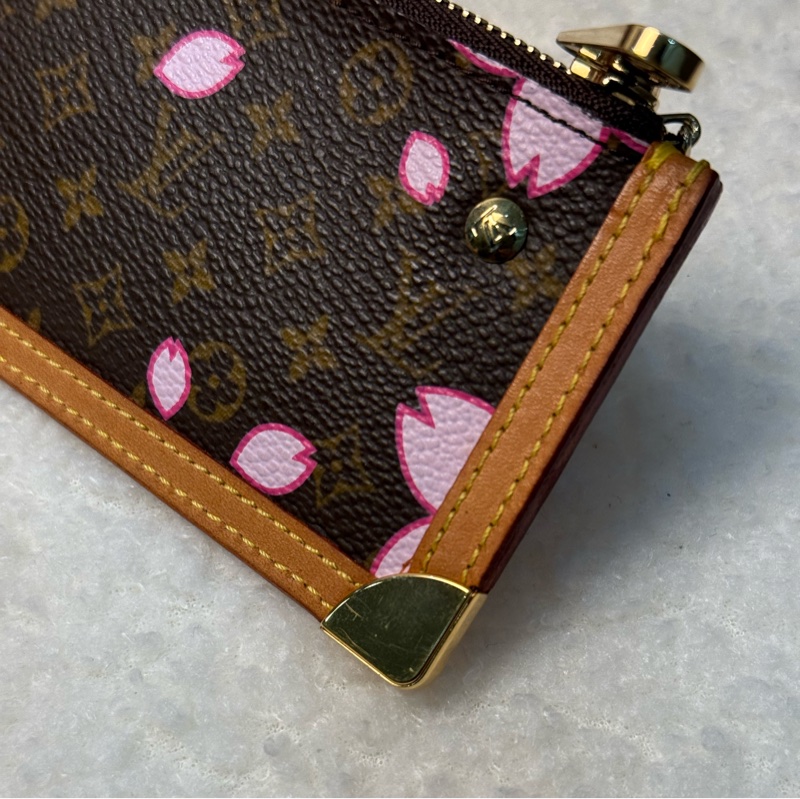 （稀有釋出⚡️）Lv村上隆聯名樱花卡包/鑰匙零錢包-5