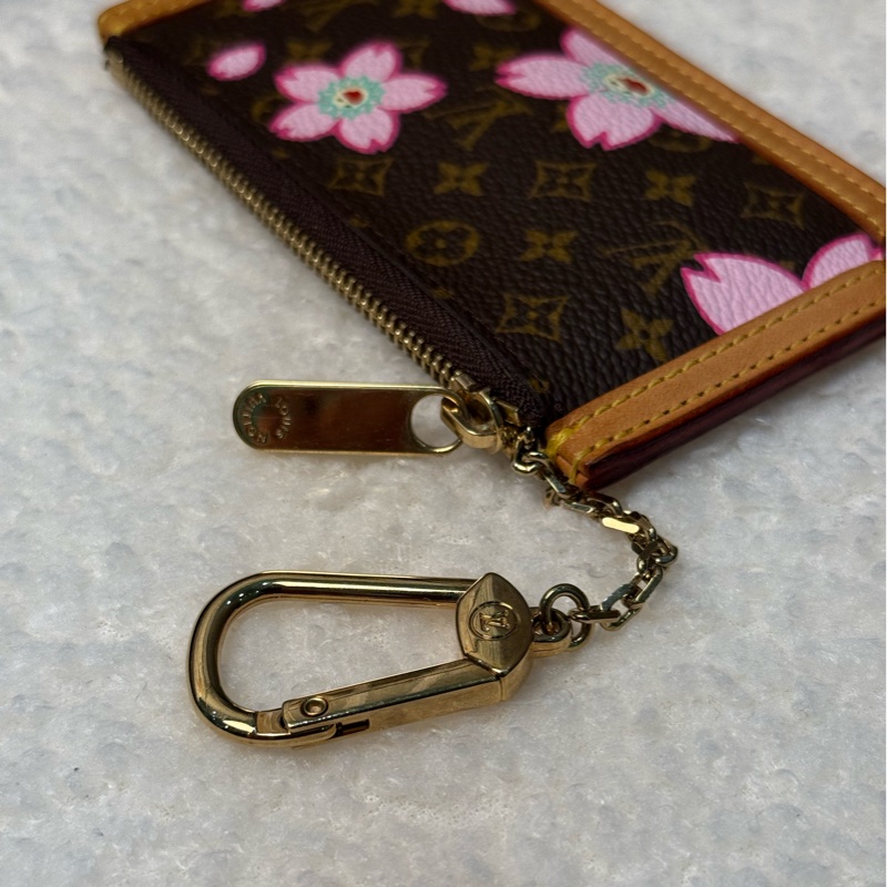 （稀有釋出⚡️）Lv村上隆聯名樱花卡包/鑰匙零錢包-8