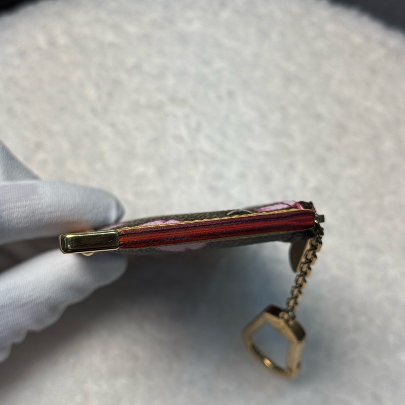 （稀有釋出⚡️）Lv村上隆聯名樱花卡包/鑰匙零錢包-14