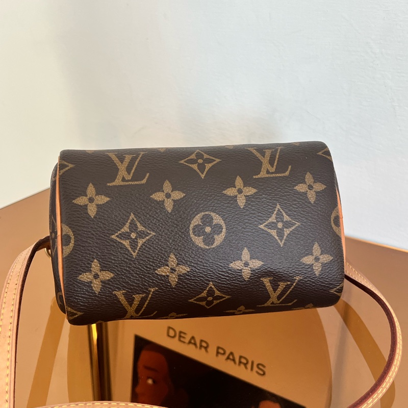 #全網最便宜#停產 Louis Vuitton Speedy Nano枕頭包-12