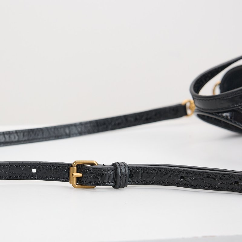 二手Ysl mini tote 鱷魚壓紋-16