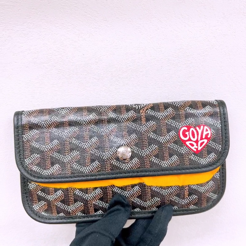 Goyard boheme hobo 黑色愛心肩背包-16