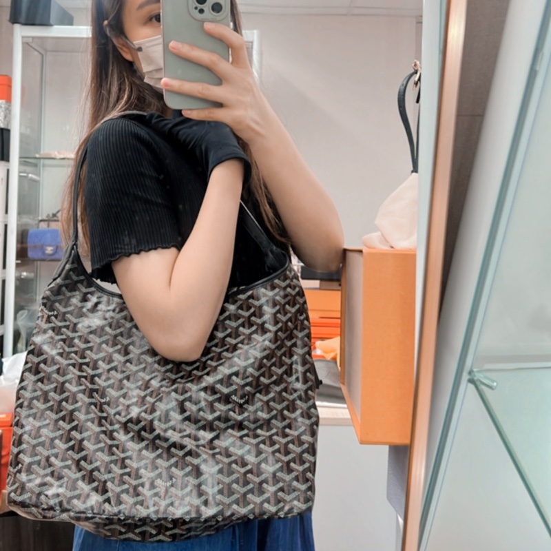 Goyard boheme hobo 黑色愛心肩背包-20