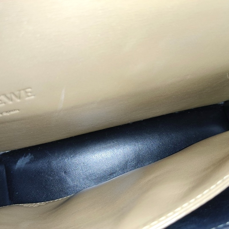 Loewe羅意威 巴塞羅那Barcelona 灰色 中號 肩背包 斜背包-14