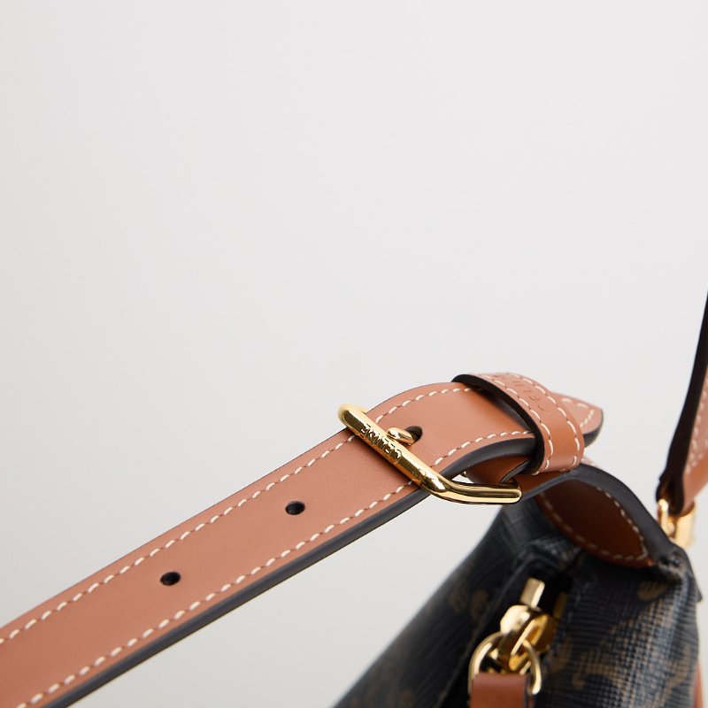 Celine LULU 老花月牙包-9