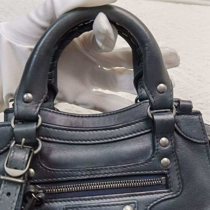Balenciaga巴黎世家neo classic nano機車包 肩背包 斜背包-12