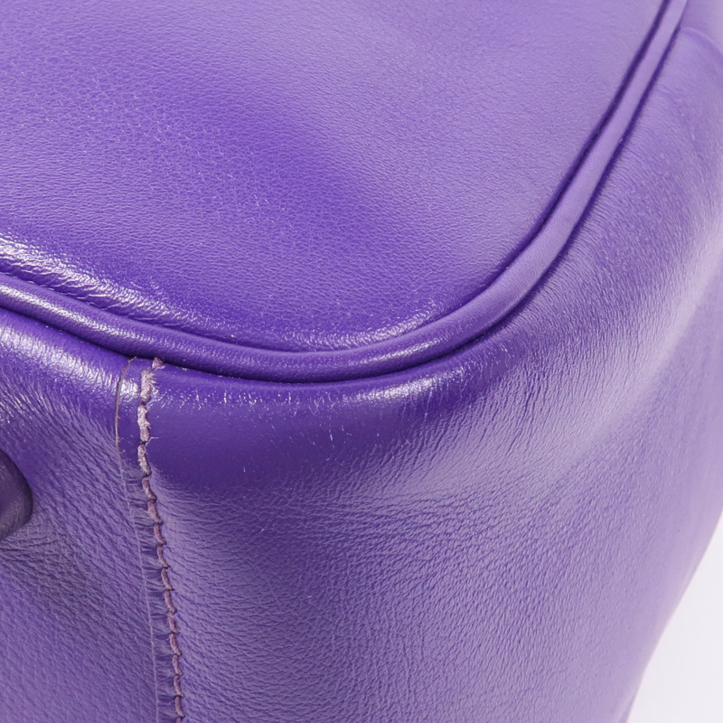 HERMES Swift皮革Lindy 26銀扣手挽肩背兩用袋Cassis-6