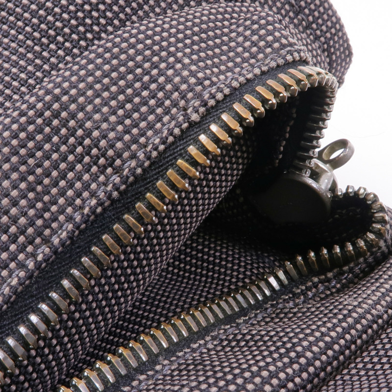 HERMES 帆布Herline PM銀扣手挽袋-14