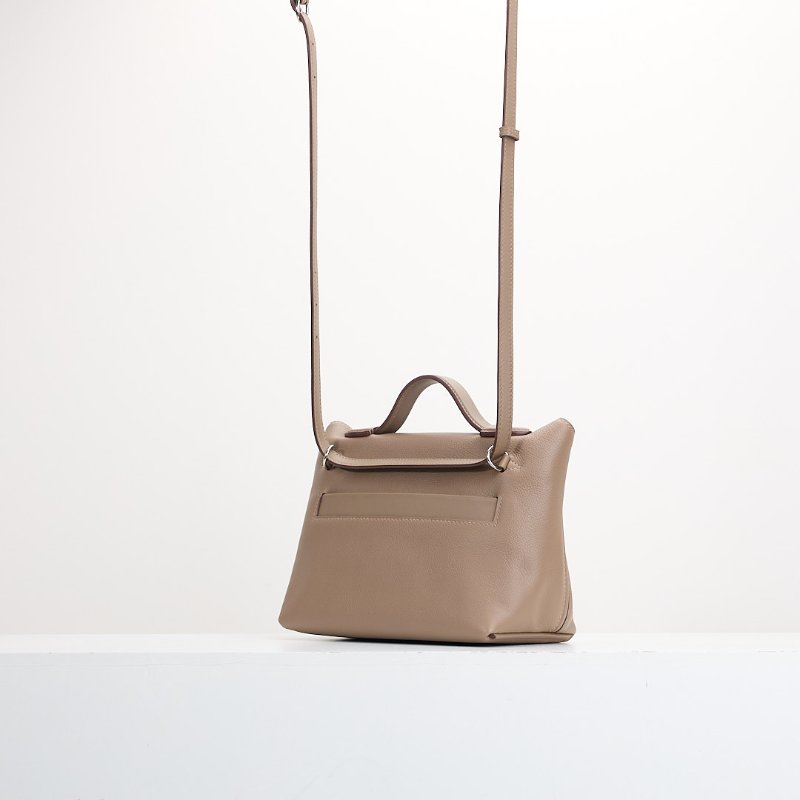 二手 Hermès mini 2424 大象灰銀扣 B刻-2