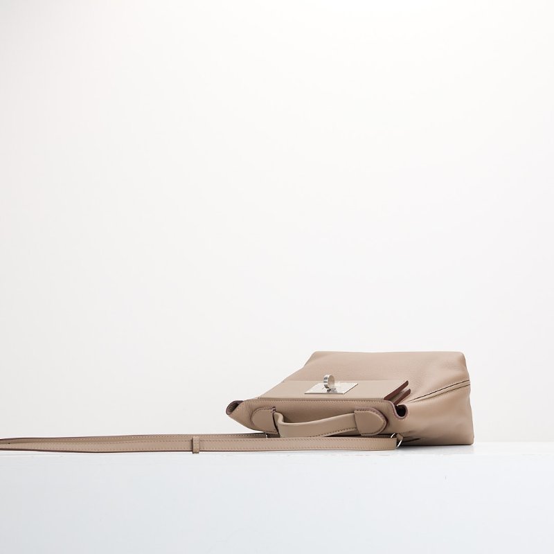 二手 Hermès mini 2424 大象灰銀扣 B刻-3