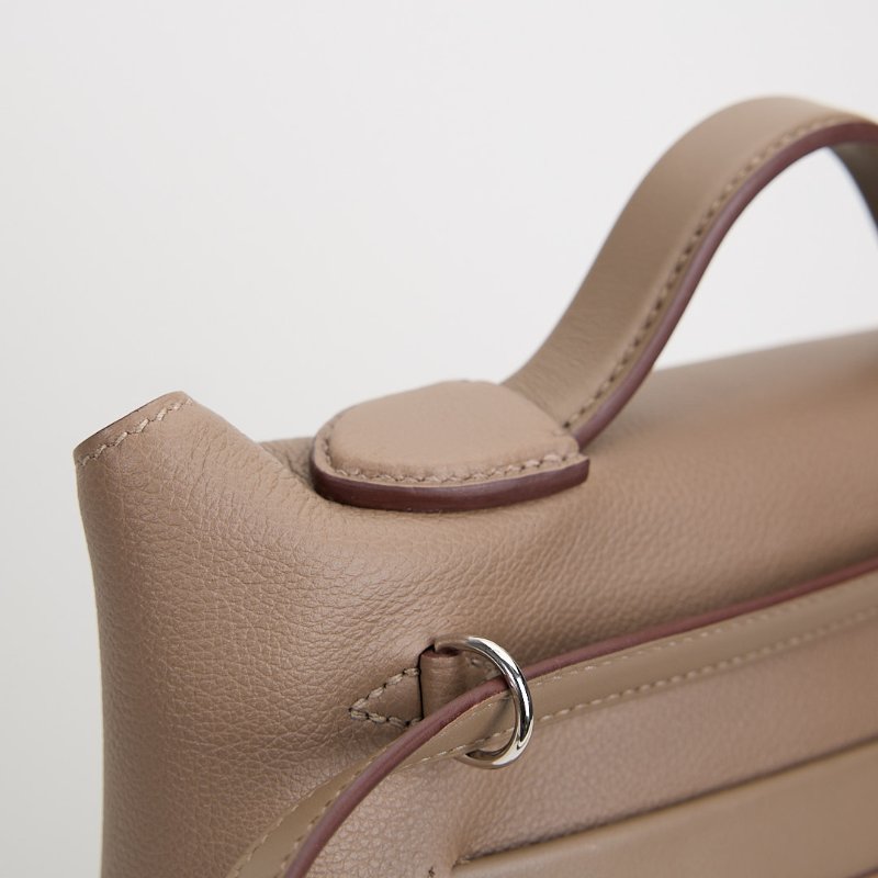 二手 Hermès mini 2424 大象灰銀扣 B刻-6