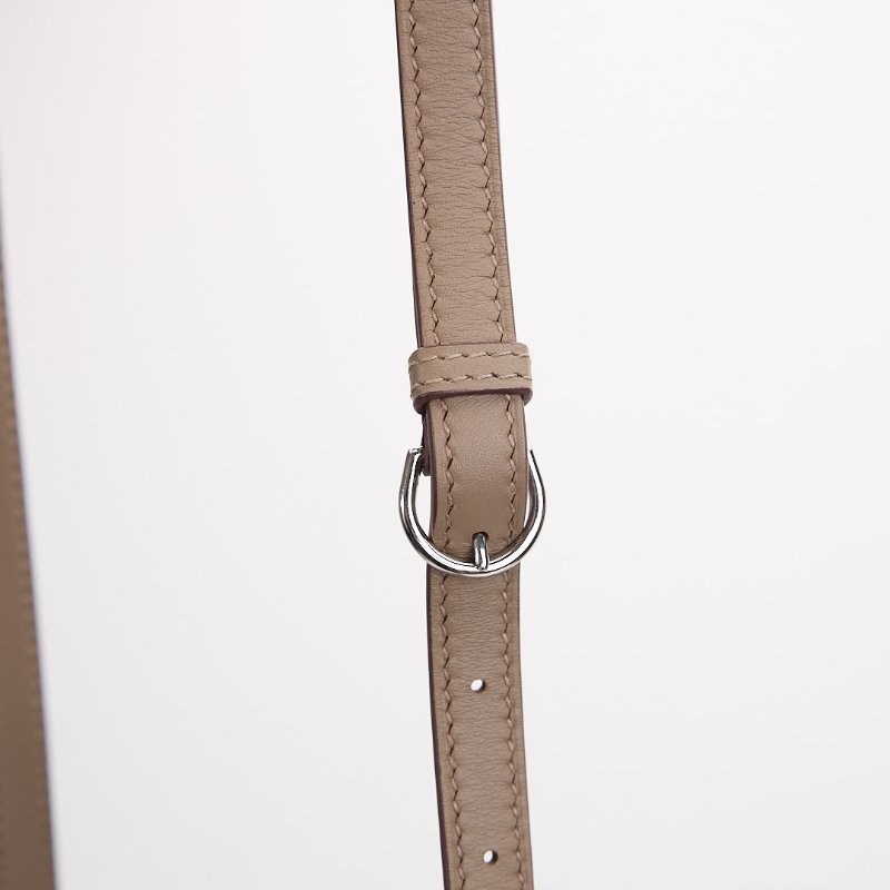 二手 Hermès mini 2424 大象灰銀扣 B刻-12