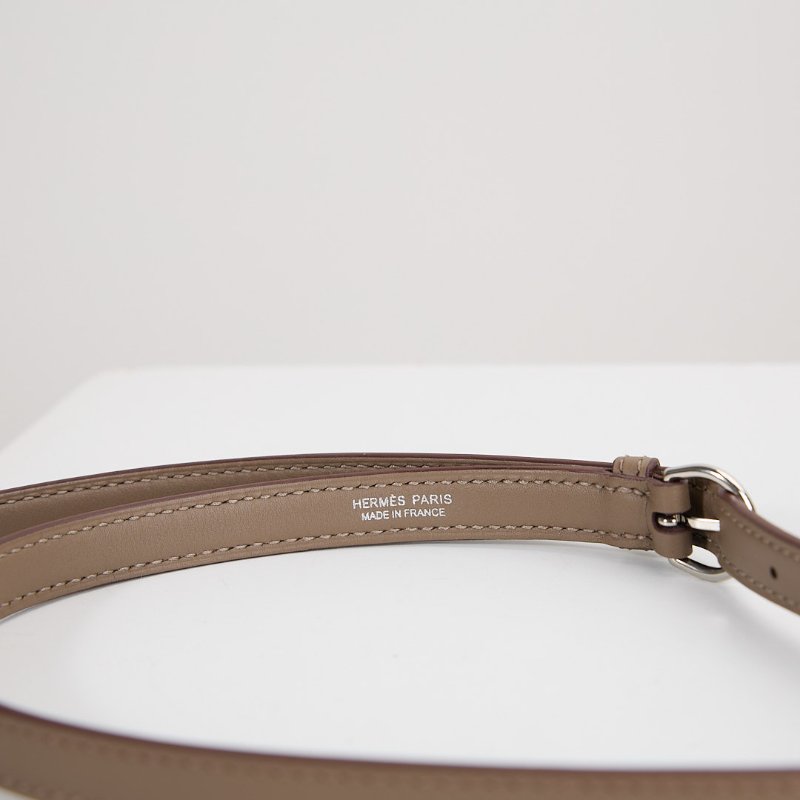 二手 Hermès mini 2424 大象灰銀扣 B刻-13