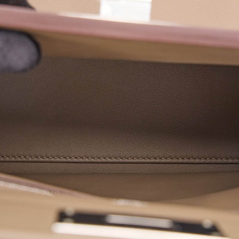 二手 Hermès mini 2424 大象灰銀扣 B刻-15