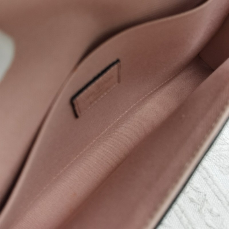 LV路易威登 felicie 三合一鏈條包 粉色 肩背包 斜背包-30