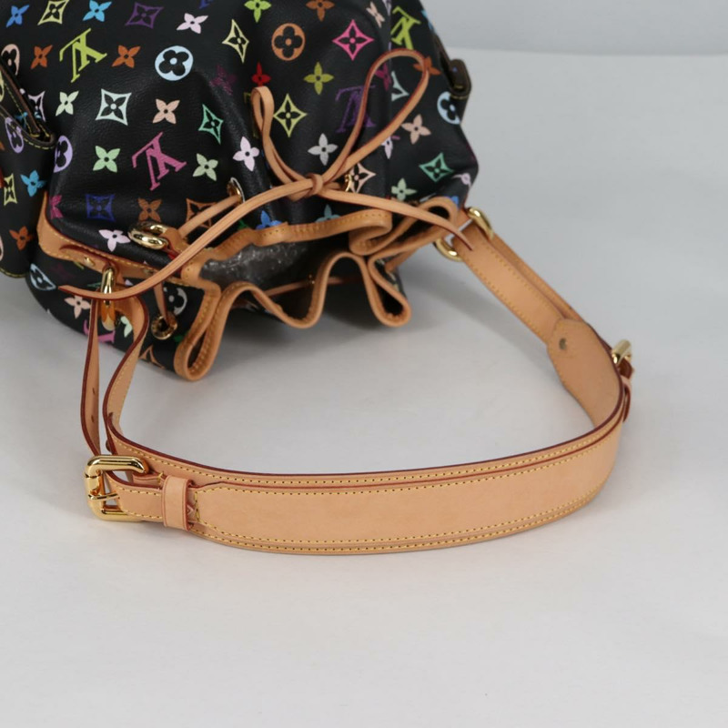 【日本直送】LOUIS VUITTON 字母多色 Petit Noe 包 黑色 M42230 正品 135262V-7