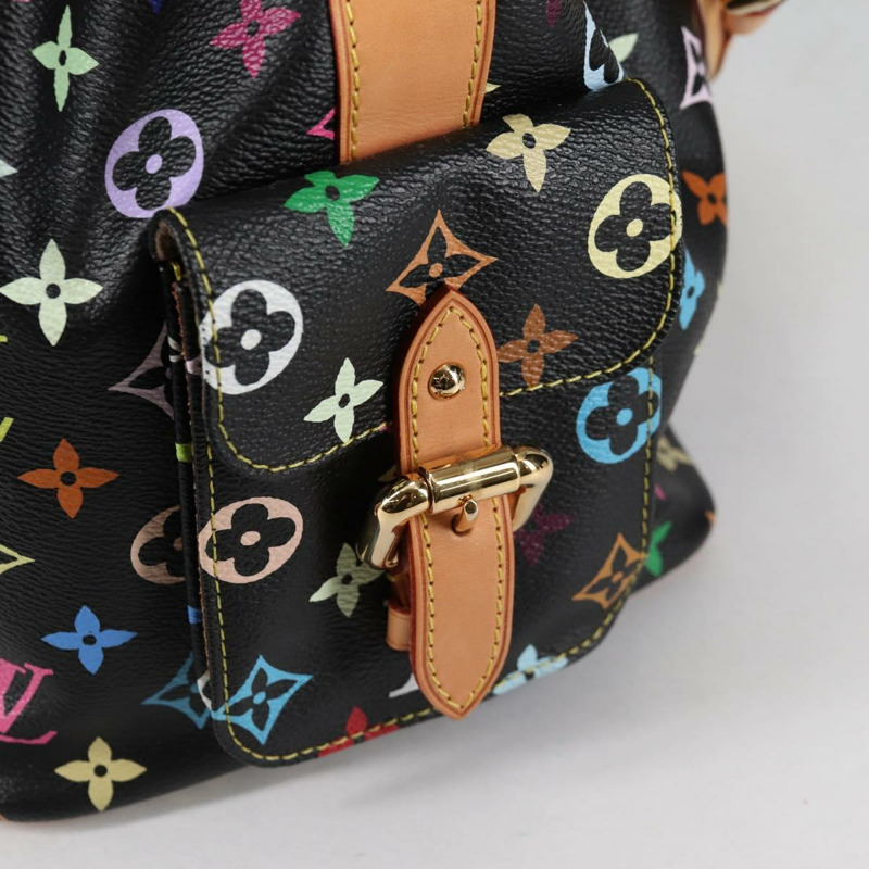 【日本直送】LOUIS VUITTON 字母多色 Petit Noe 包 黑色 M42230 正品 135262V-17