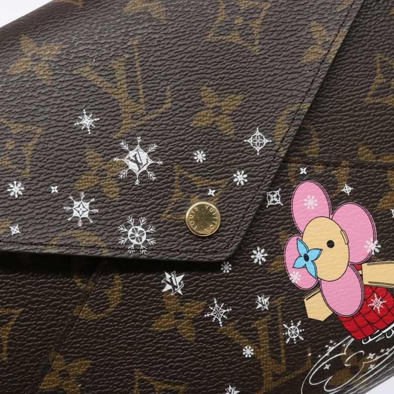 【日本直送】路易威登 Monogram Christmas 2023 Only Pochette Kirigami M82655 正品 gh548-8