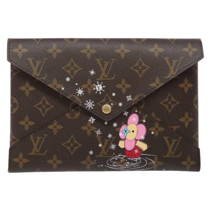 【日本直送】路易威登 Monogram Christmas 2023 Only Pochette Kirigami M82655 正品 gh548-12