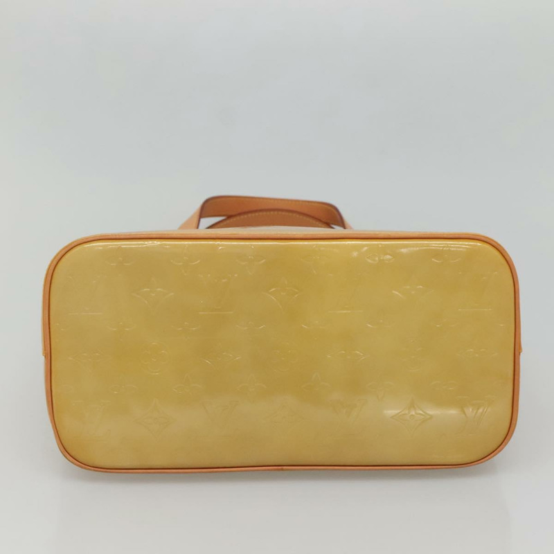 【日本直送】路易威登 Monogram Vernis Houston 手提包米色 M91004 LV 授權 BA5537-4