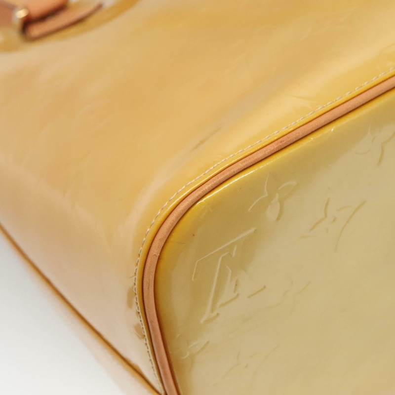 【日本直送】路易威登 Monogram Vernis Houston 手提包米色 M91004 LV 授權 BA5537-16