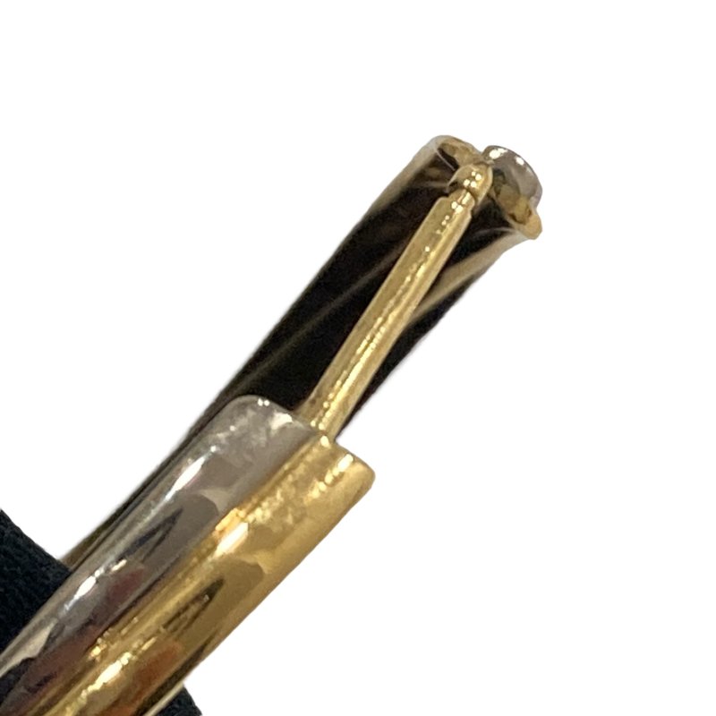 CARTIER 卡地亞 Trinity 三色環 18K 耳環 WG PG YG-4