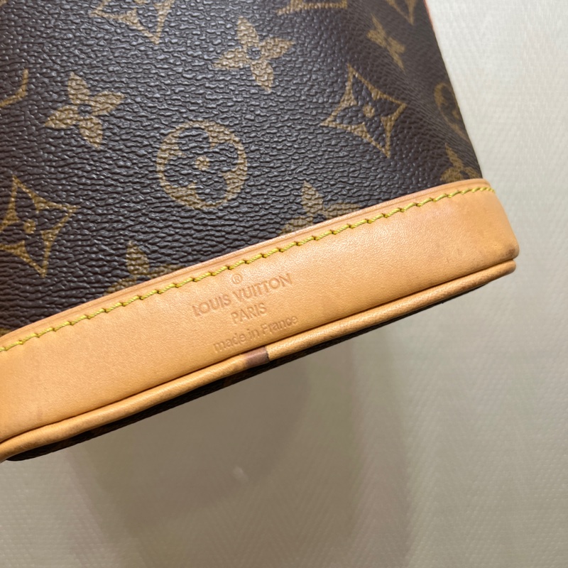 LV 原花金釦Nano Noe手提斜背水桶包M81266-6