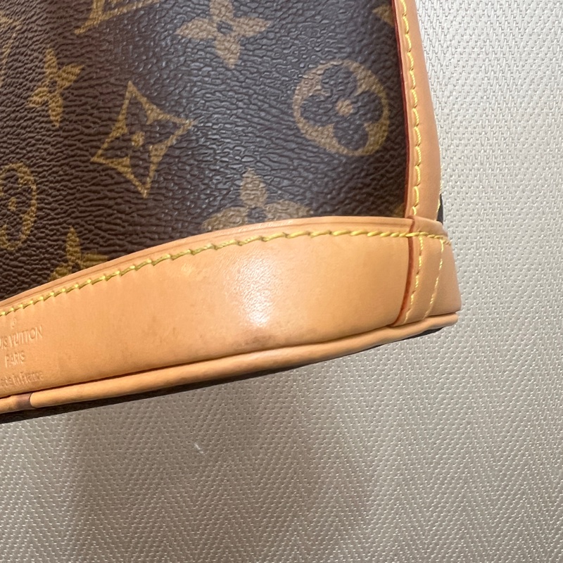 LV 原花金釦Nano Noe手提斜背水桶包M81266-7