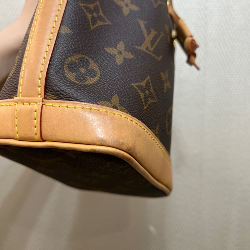 LV 原花金釦Nano Noe手提斜背水桶包M81266-10