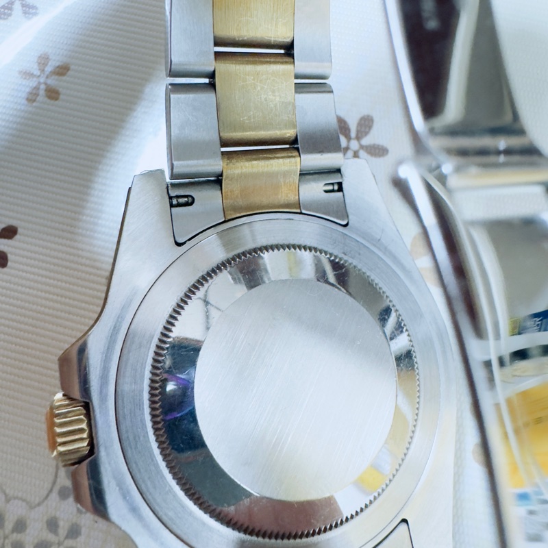 ROLEX 半金GMT 116713LN-6