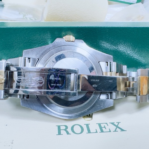 ROLEX 半金GMT 116713LN-7