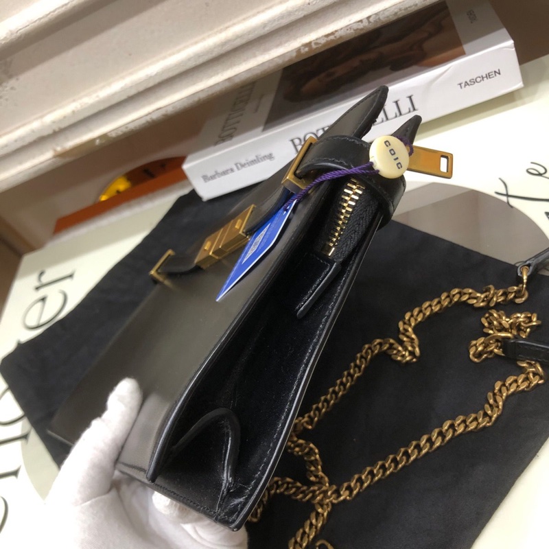 YSL 黑金曼哈顿黑金斜挎包-2