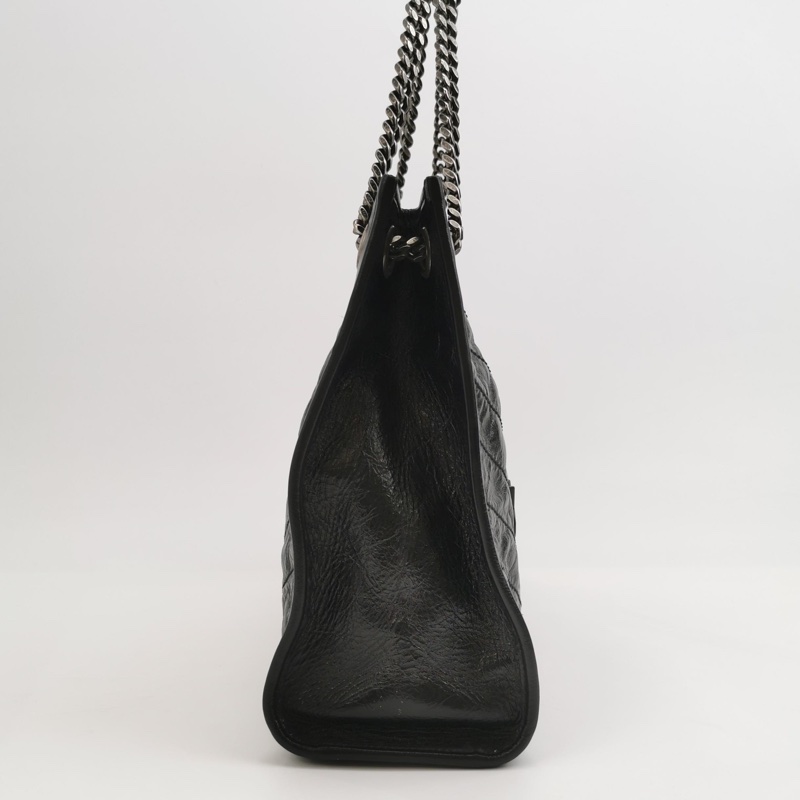 YSL 黑色 niki Shopping bag 中號 肩背包 🈶購證-1