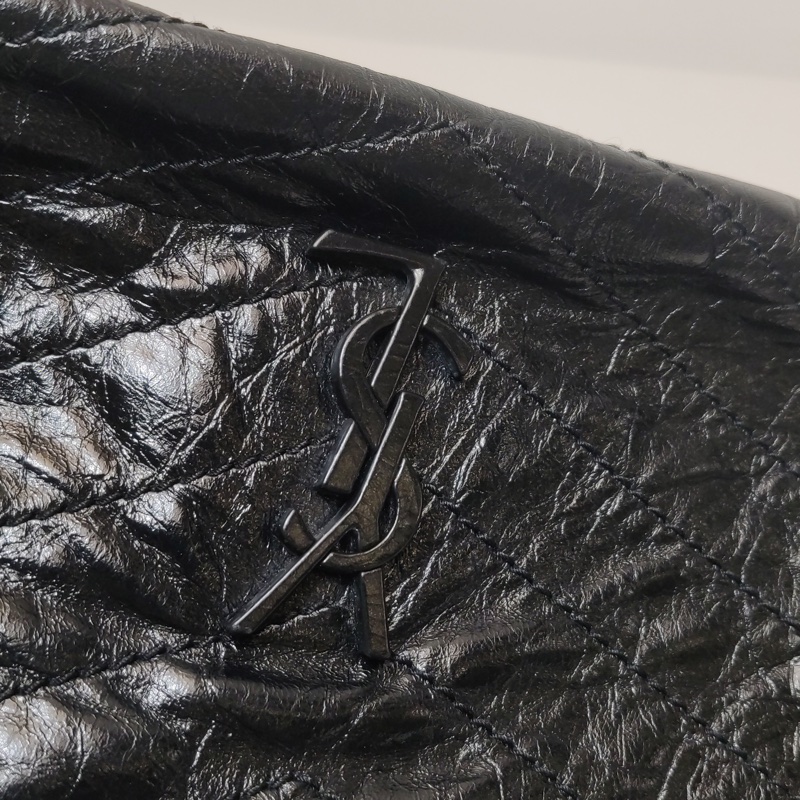 YSL 黑色 niki Shopping bag 中號 肩背包 🈶購證-10