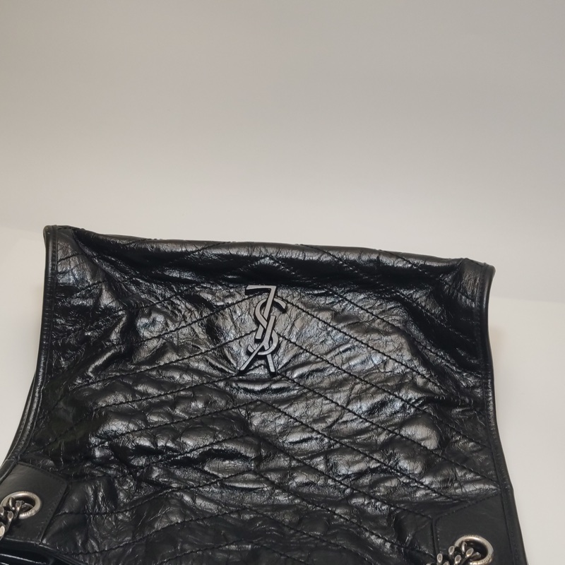 YSL 黑色 niki Shopping bag 中號 肩背包 🈶購證-11