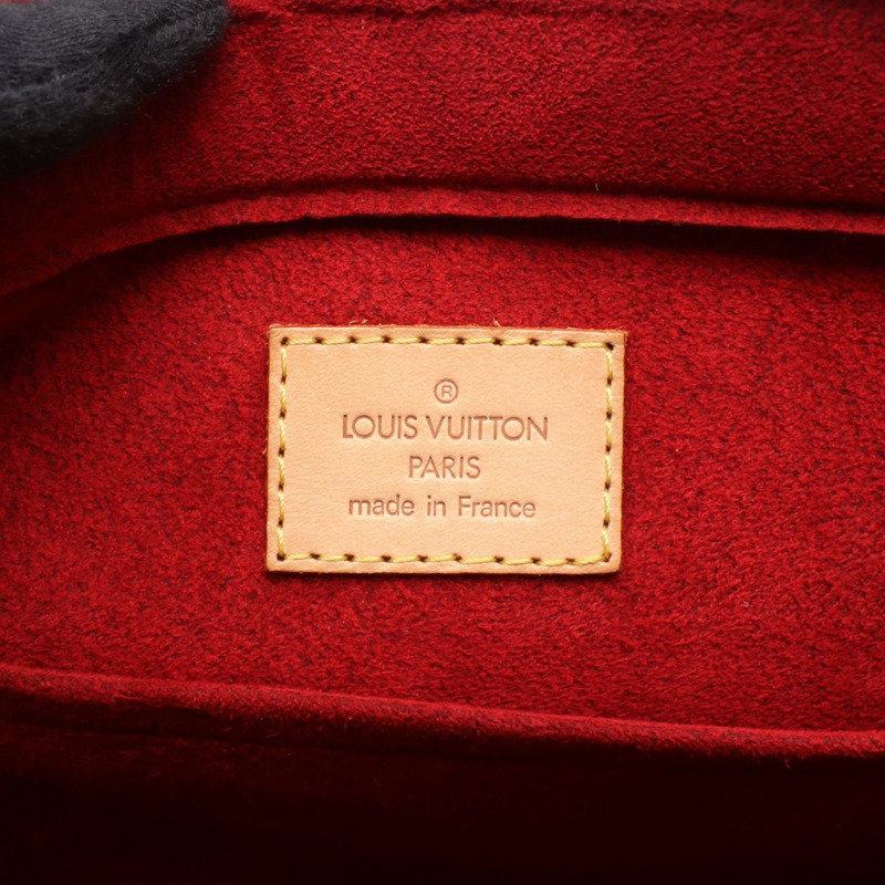 Louis Vuitton Viva Cite GM 塗層帆布和皮革單肩包,帶字母設計,棕色,M51163-3