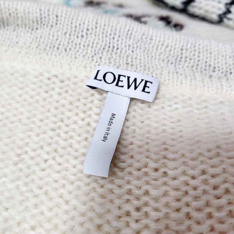 LOEWE 松鼠針織毛衣外套-3